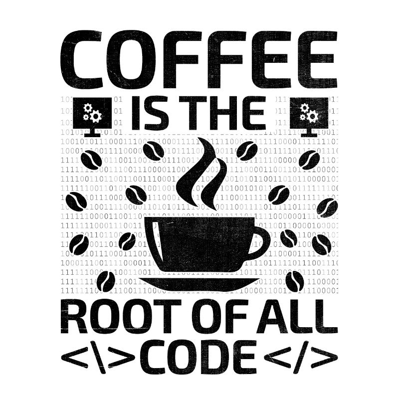 Café Codage Programmeur Codeur Développeur Nerd Coff