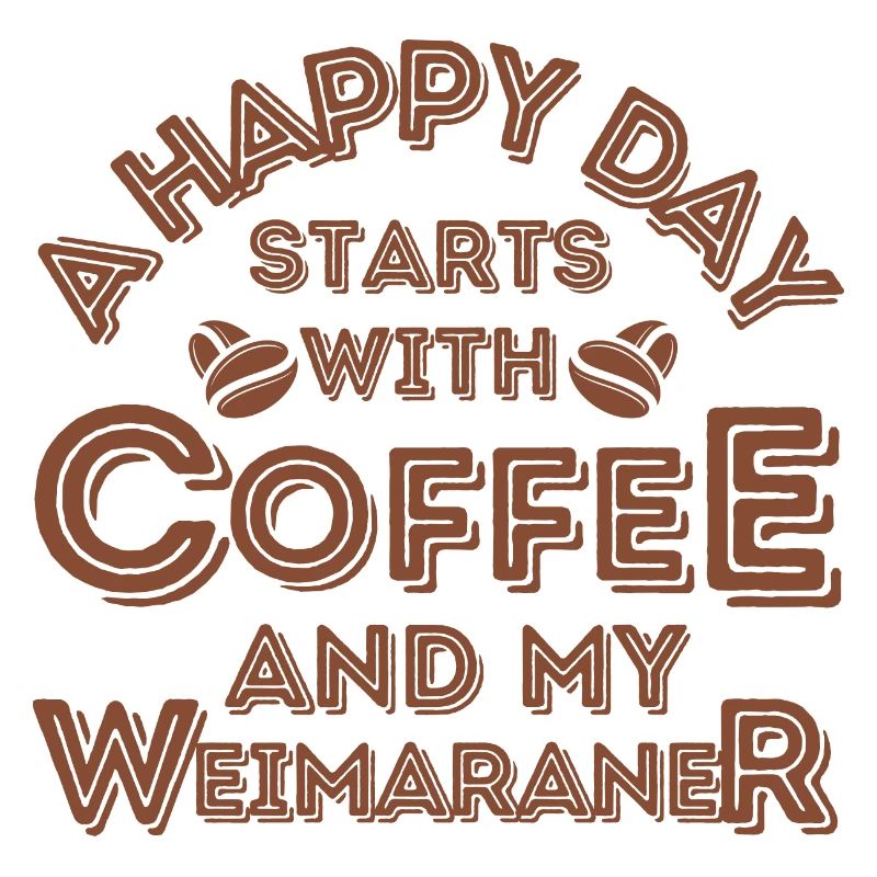Weimaraner Kaffee Hund Cafe