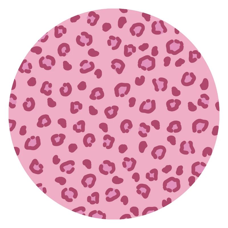Circle Leopard Pattern