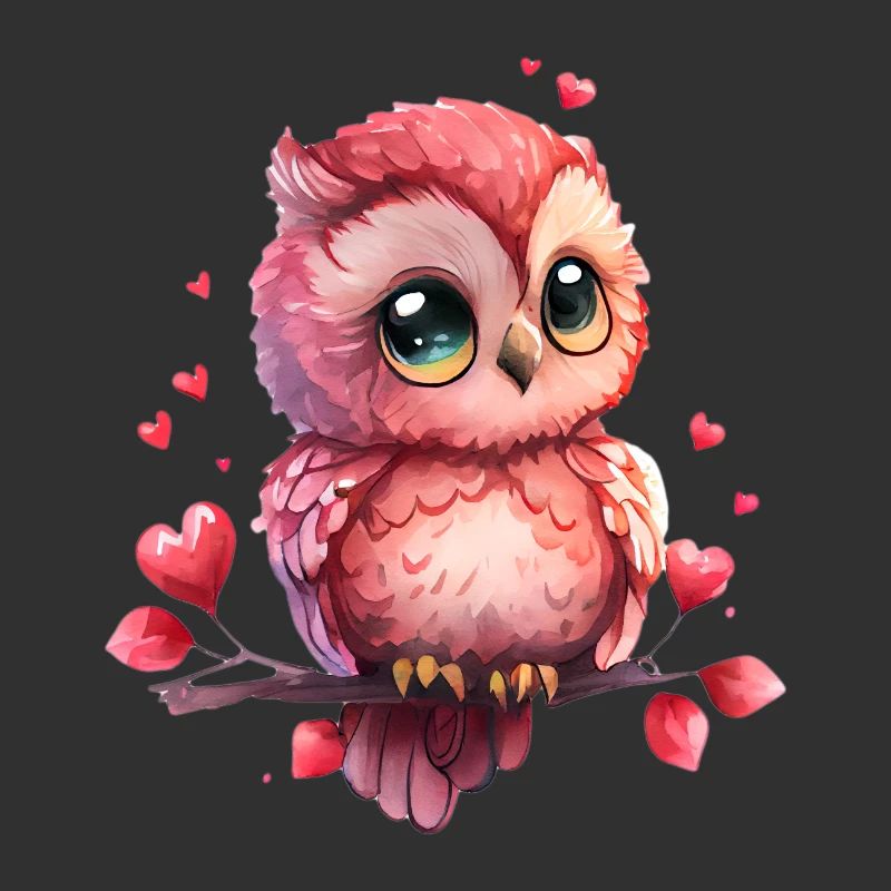 Eule Valentinstag Geschenk