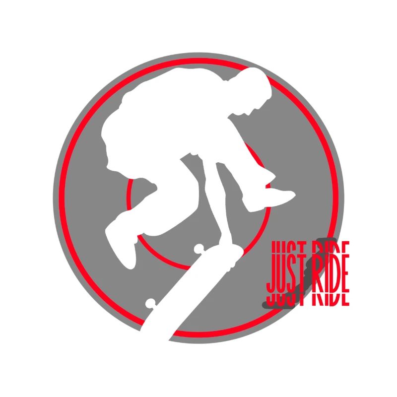 Just ride skateboard