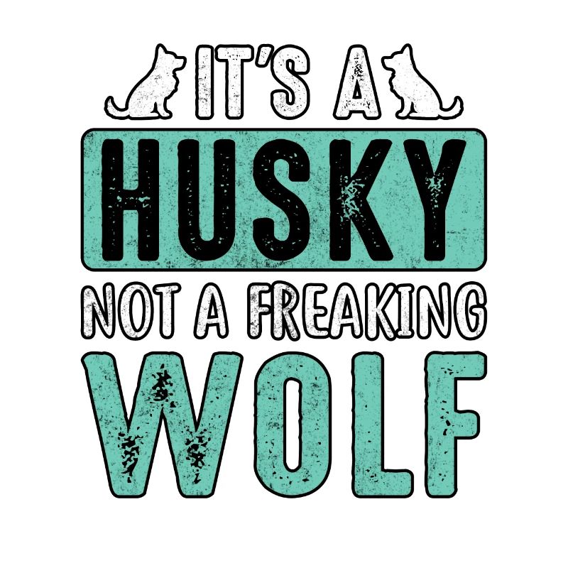 It's a husky not a freaking wolf