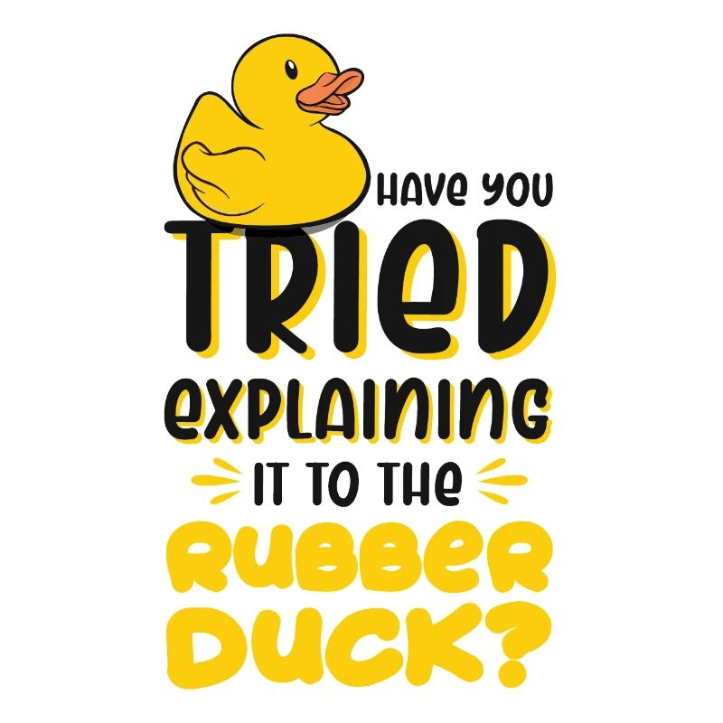 Programmierer Programming Duck Gummiente