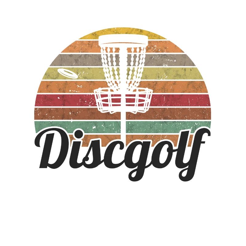 Disque Golf Player Disk Golf Vintage