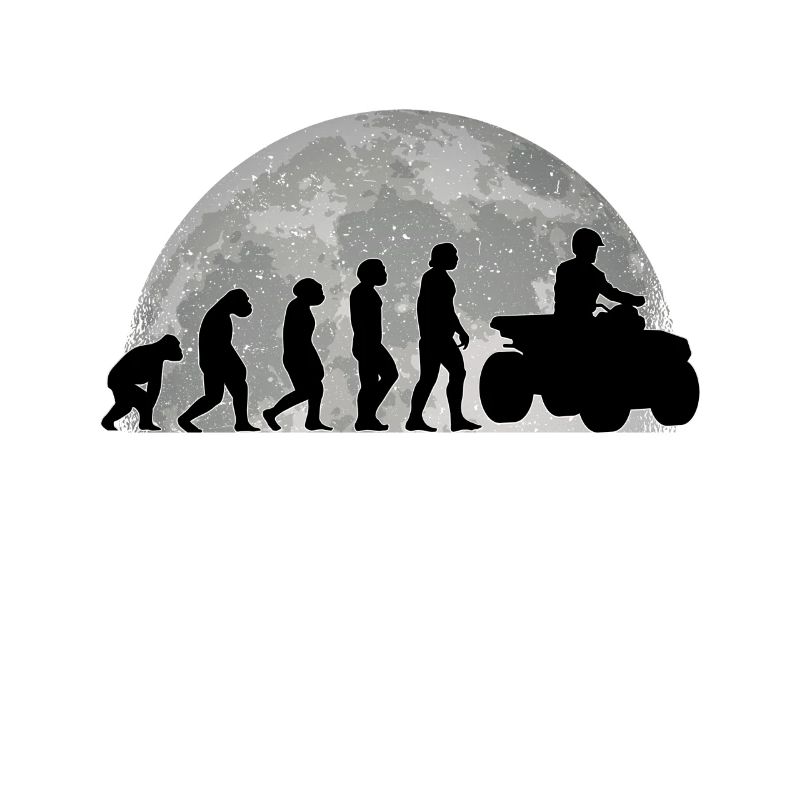 Quadrillage Evolution Lune Biker quad conduire ATV