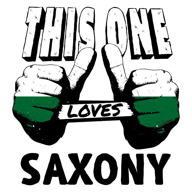 Drapeau de Saxe Drapeau saxon Ossi Holiday SN