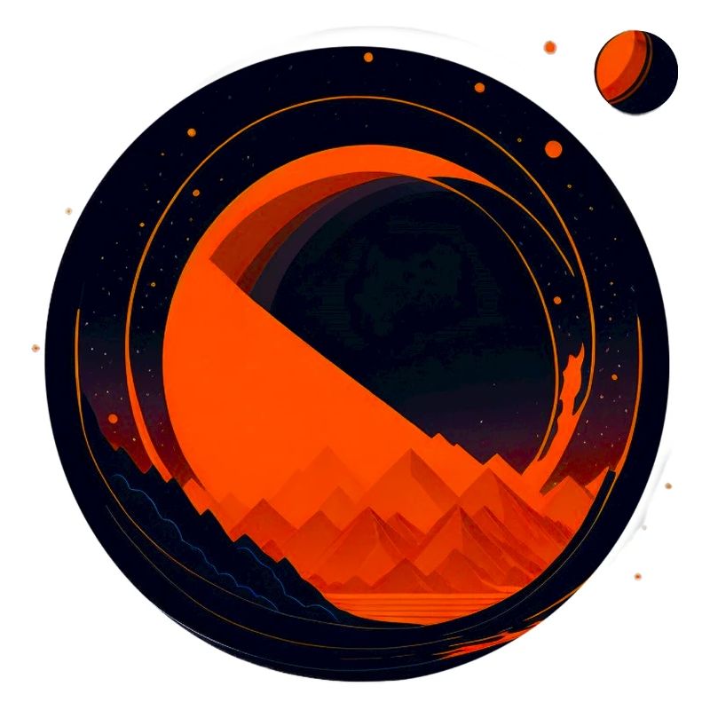 Vue de l’espace / Mars 02