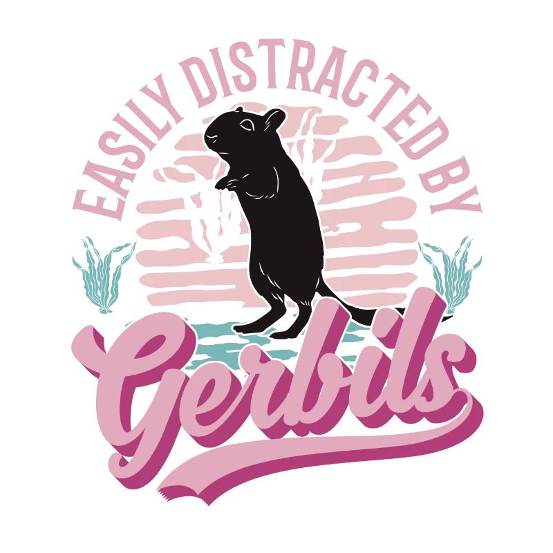 Facilement distrait par la gerbille de Gerbille