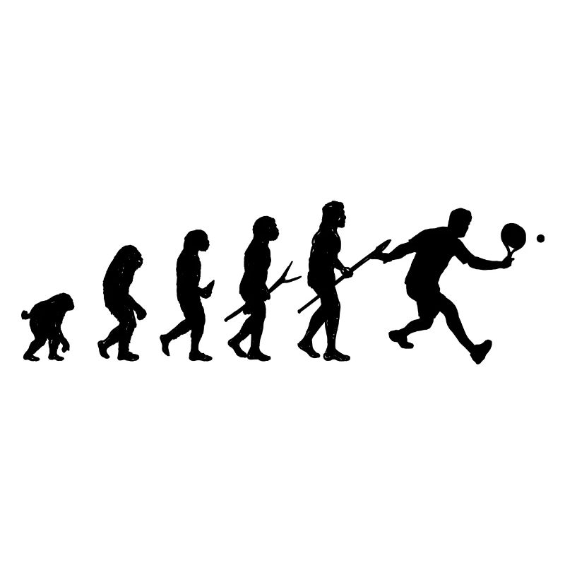 Padel Evolution Gift Funny Man