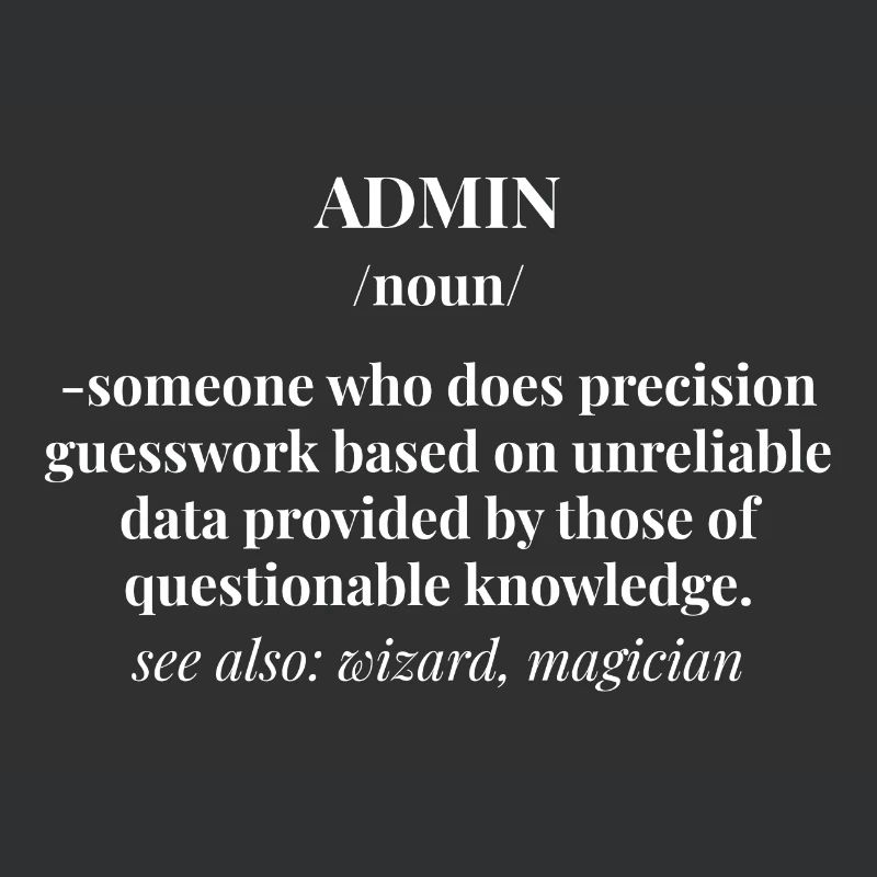 Admin Administrator Computer Science Computer