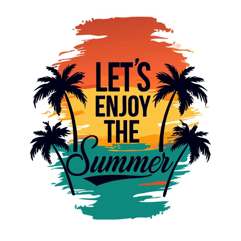 Lets Enjoy the Summer with Palm Trees