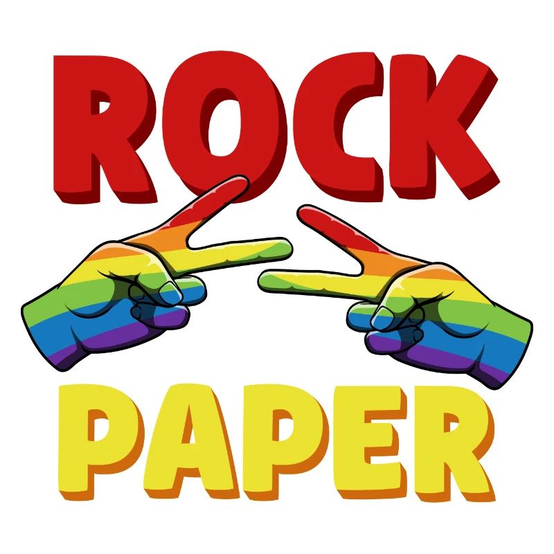 Roche papier / Jeu à main pierre ciseaux papier