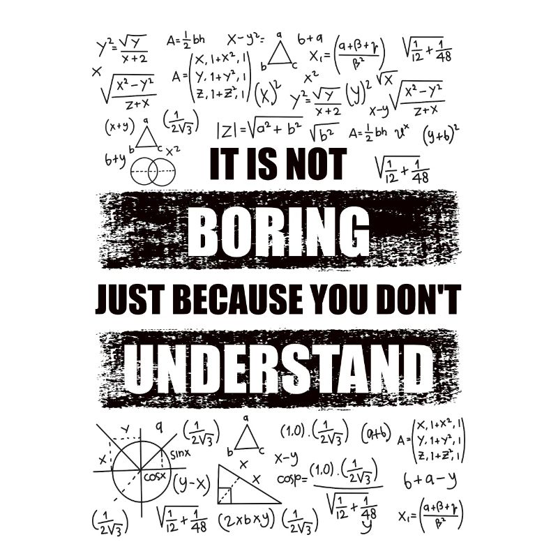 Math student, math teacher Shirt: Math is...