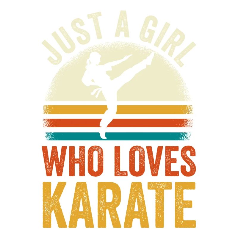 Karate Nur Ein Mädchen, Das Karate Liebt