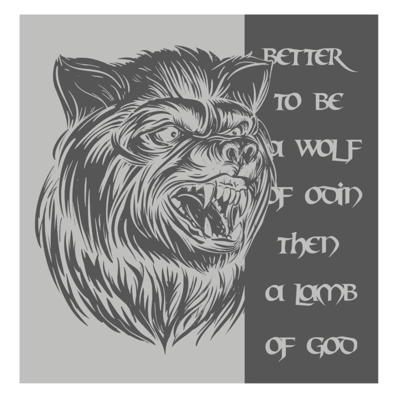 Lieber ein Wolf Odins als ein Lamm Gottes