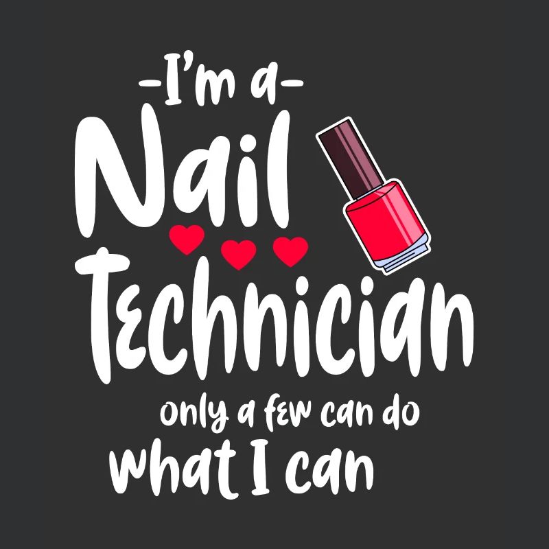 Nail technician work