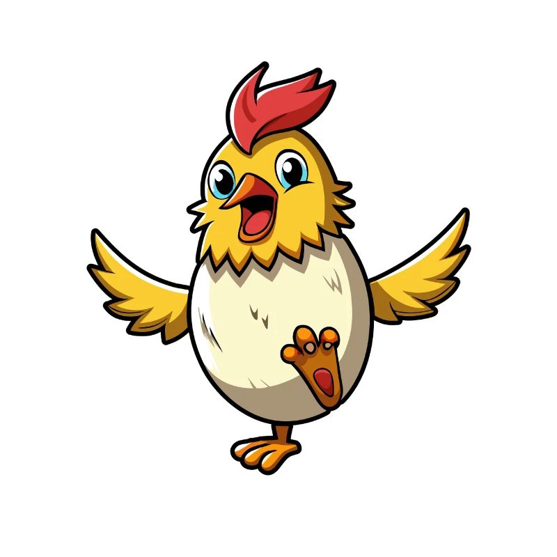 Happy Easter - Osterchicken - Osterei - Geschenk