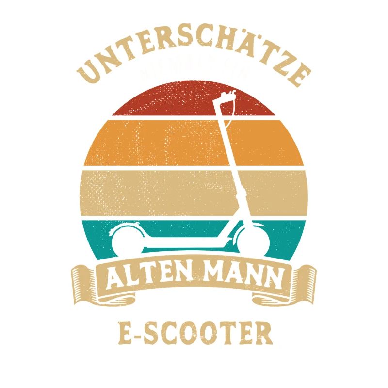 Unterschätze nie einen alten Mann mit E-Scooter