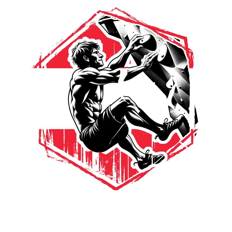 Austrian Climber – Distressed Boulderer Climbing