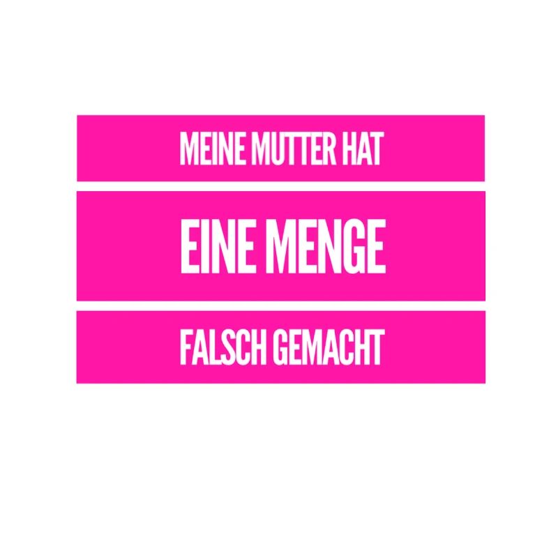 Fehler einer Mutter