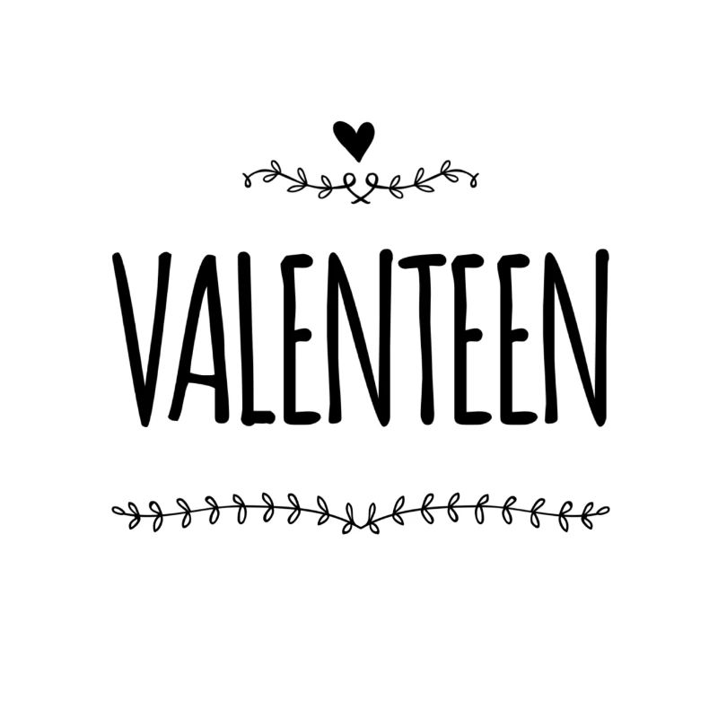 vor dir steht ein Valenteen