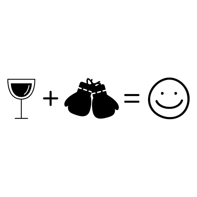 Wine Smile Face and Boxes 1 -