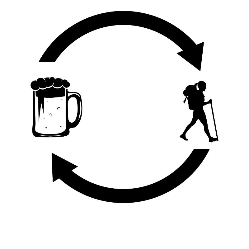 Beer loading arrows and hiking 1 -
