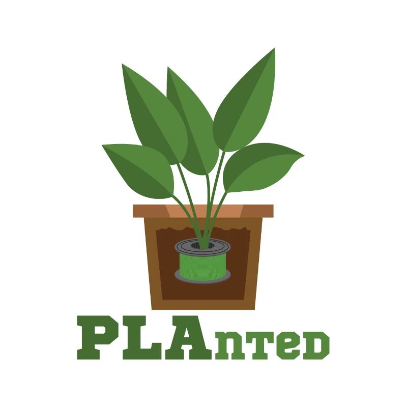 Impression 3D PLAnted Drôle filament d’impression 3D
