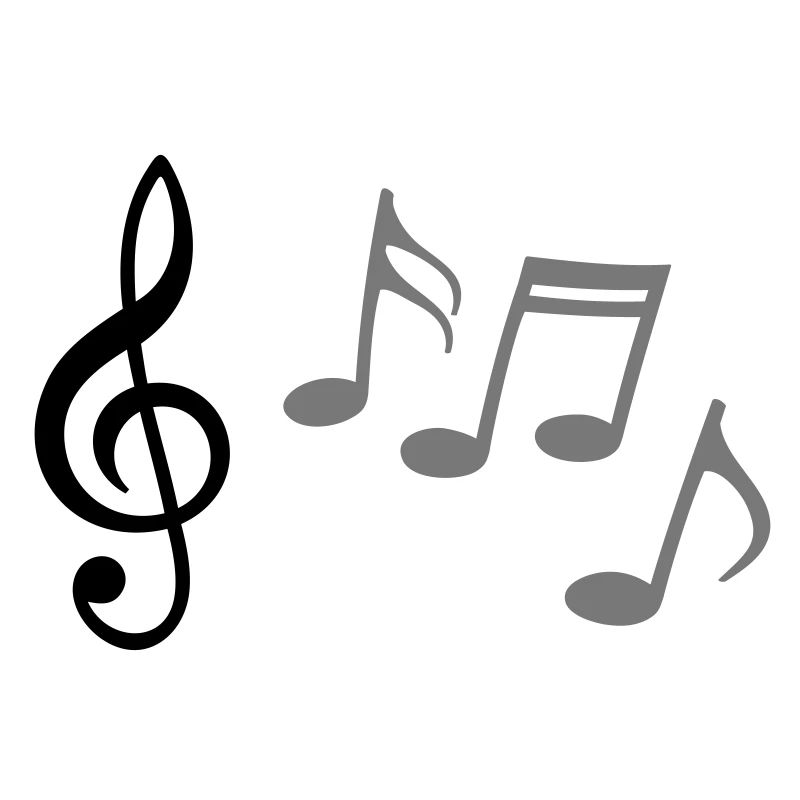 Note de musique joyeuse