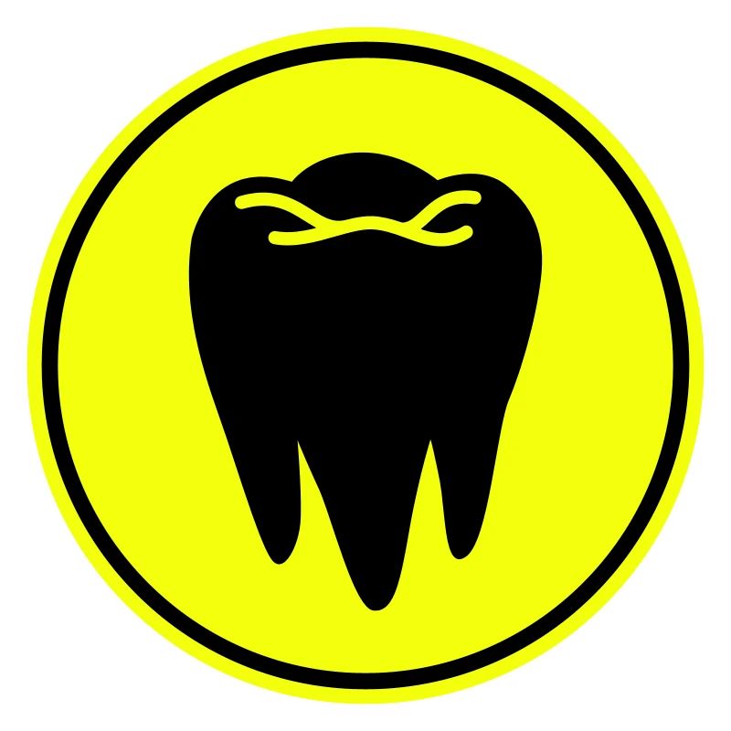 Symbole de l’icône de dent