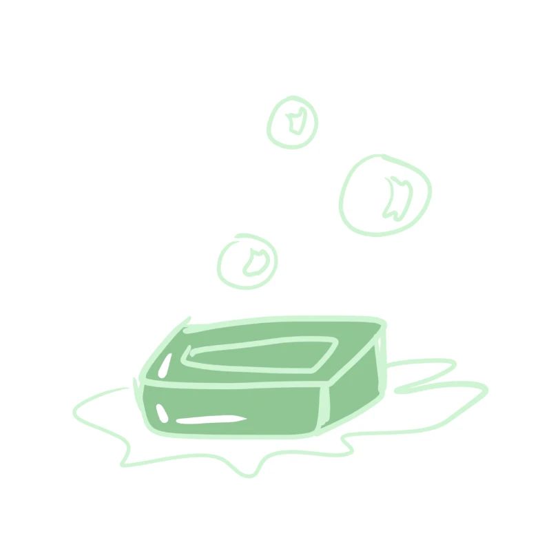 soap clean