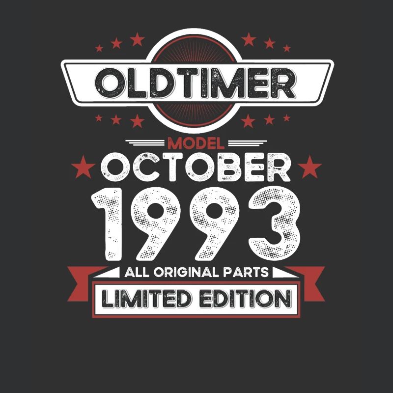 30th Birthday Oldtimer October Year 1993
