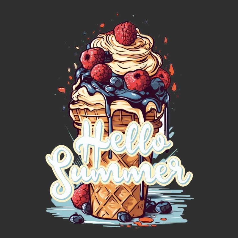 Hello Summer Eis Eiscreme Eisdiele