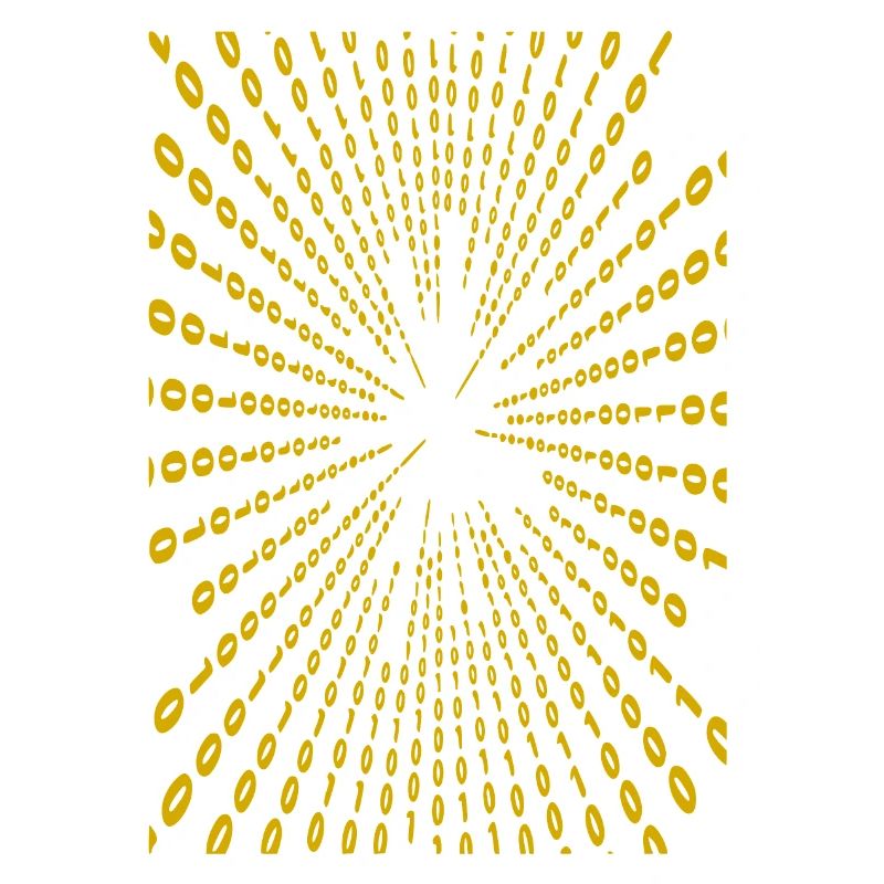 Binary code (yellow)