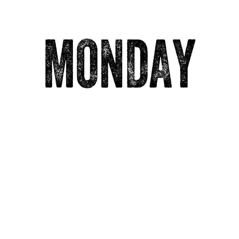 Monday Weekday
