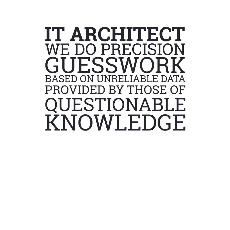"IT-Architect Guesswork | IT-Architektur"