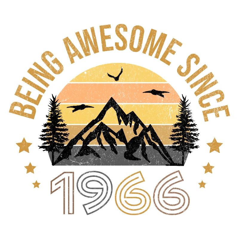 Being Awesome Since 1966 - Geschenkidee