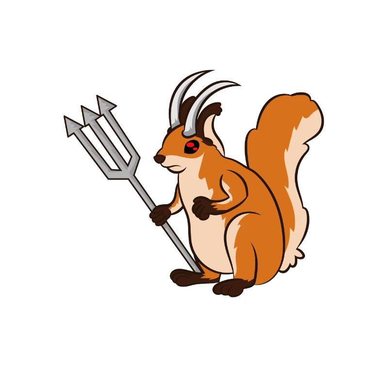 The Devil Squirrel Animal Lover