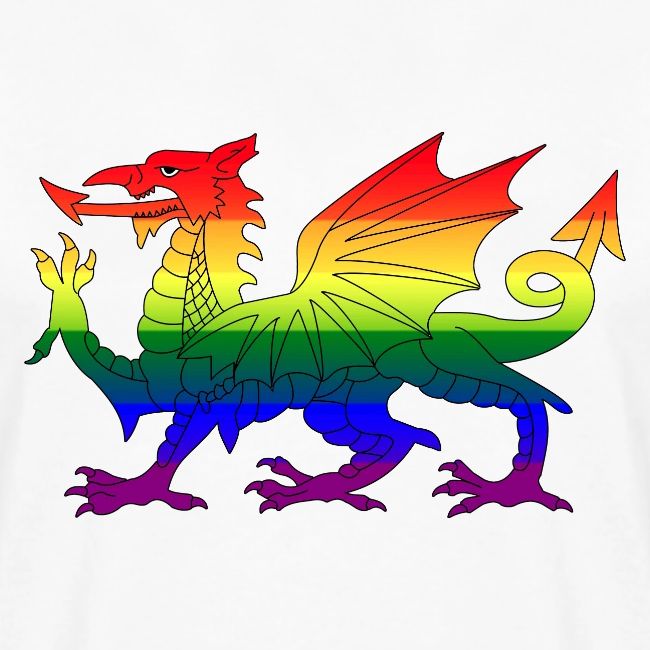 Welsh Pride Flag, Baner Balchder Cymru, Wales