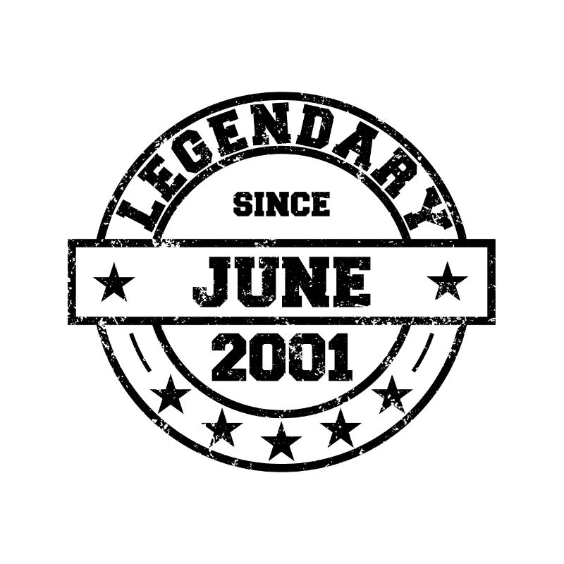 Legendary since Juni 2001 - Geburtstag