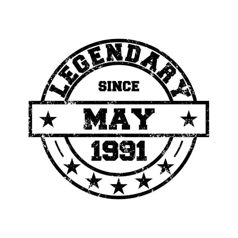 Legendary since May 1991 - Geburtstag