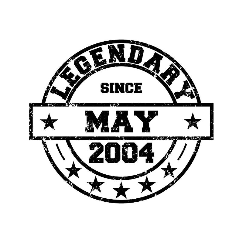 Legendary since May 2004 - Geburtstag