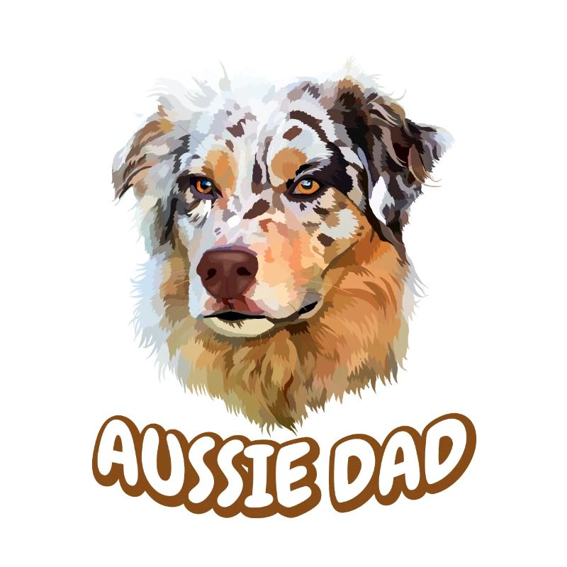 Aussie Dad Australian Shepherd Dog