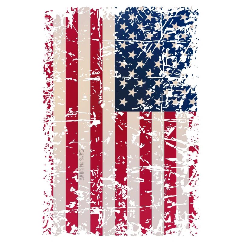 Drapeau des États-Unis transformé drapeau américain Drapeau américain