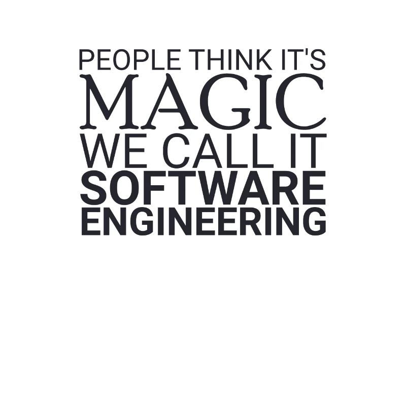"Software Engineer Magic | Programming"