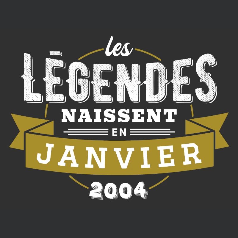Les légendes naissent en janvier 2004