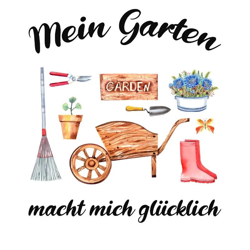 Garten Spruch Gärtner Hobbygärtner Geschenkidee