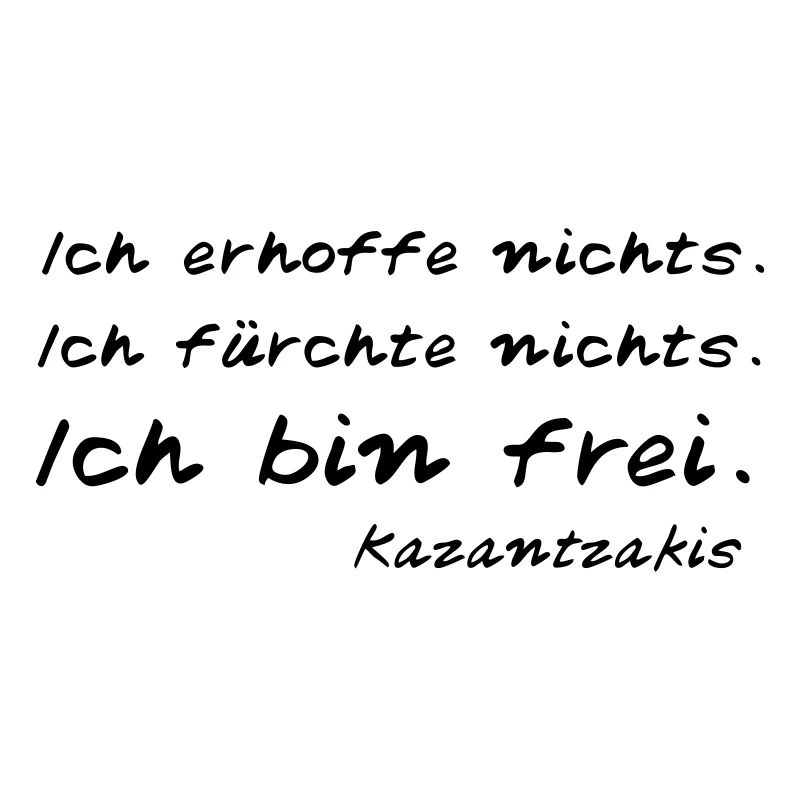Kazantzakis - Ich bin frei!