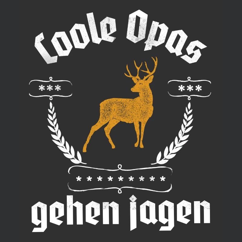 Coole Opas gehen jagen Jagd Jagdschein Jagdexperte