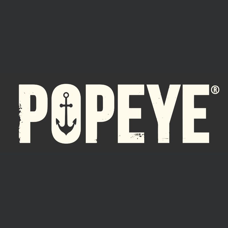 Popeye White Title